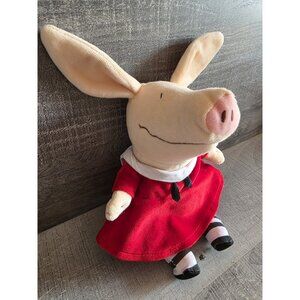 Olivia The Pig Doll Plush Stuffed Red Sailor Dress 9" Merrymakers Book b202